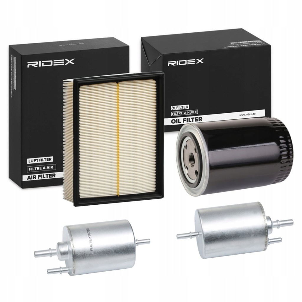 фото №1, Набор фильтров ridex 4055f22983 do audi a4 avant 8ed, b7 a4 avant