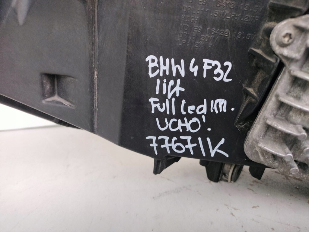 фото №9, Лампа права фара bmw 4 f32 f33 f36 lift full led kompletny