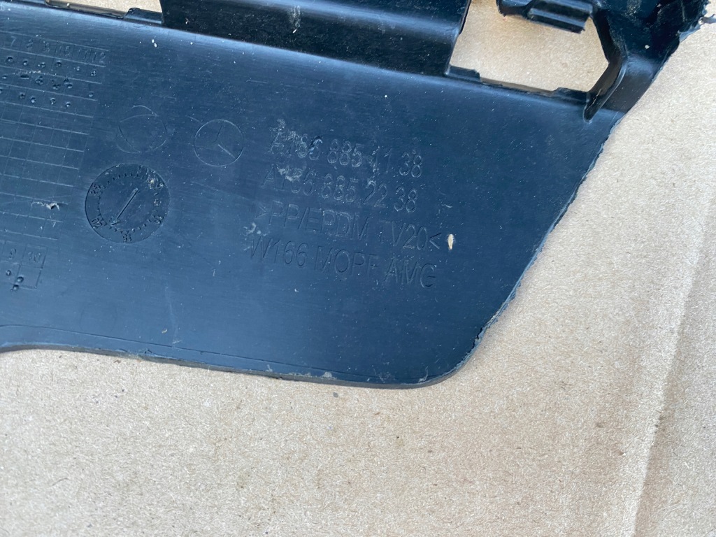 Mercedes 166 gle amg бампер спойлер накладка задний  1668850938 оригинал с Разборки