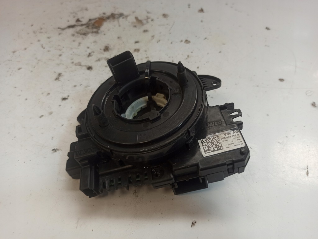 фото №10, Skoda octavia ii superb датчик kąta поворота лента подушка безопасности 5k0953569b