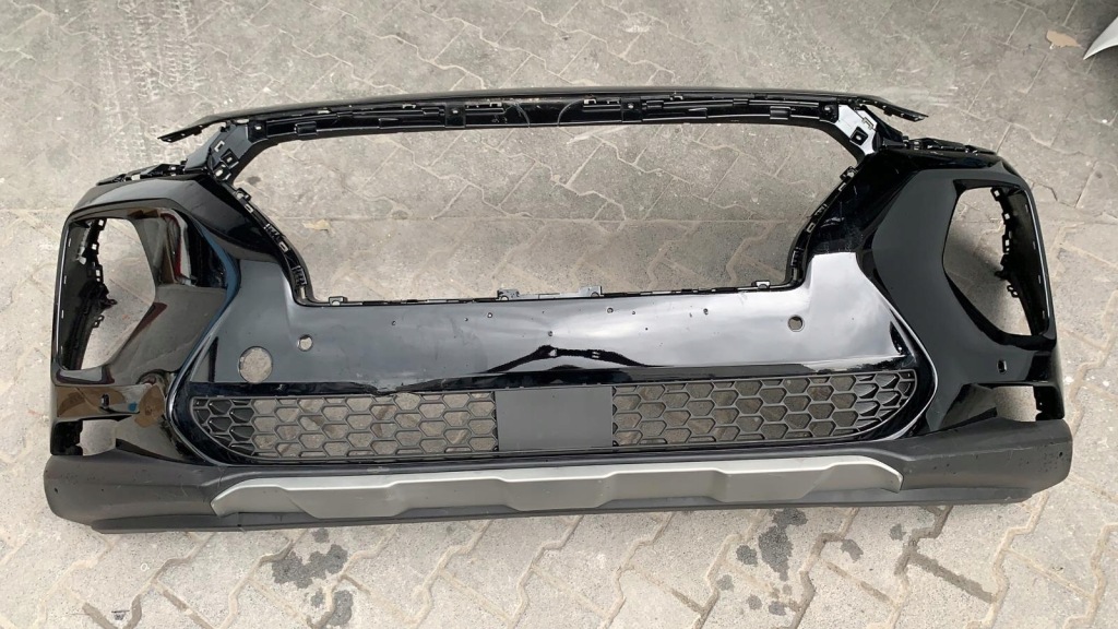 фото №1, Hyundai santa fe 2019- бампер перед передний