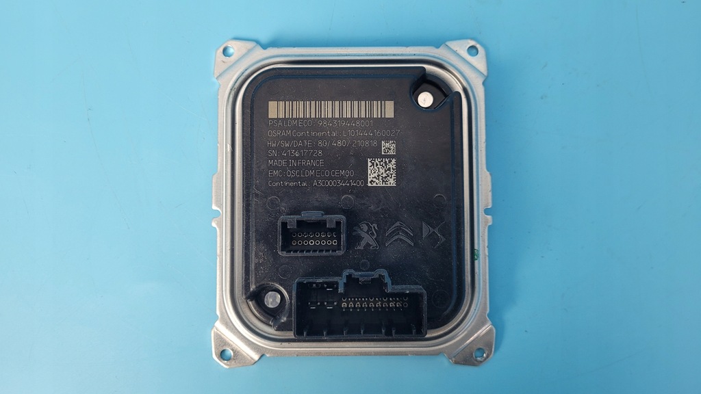 фото №10, Peugeot 308 iii p5 21r модуль перетворювач лампи 9843194480