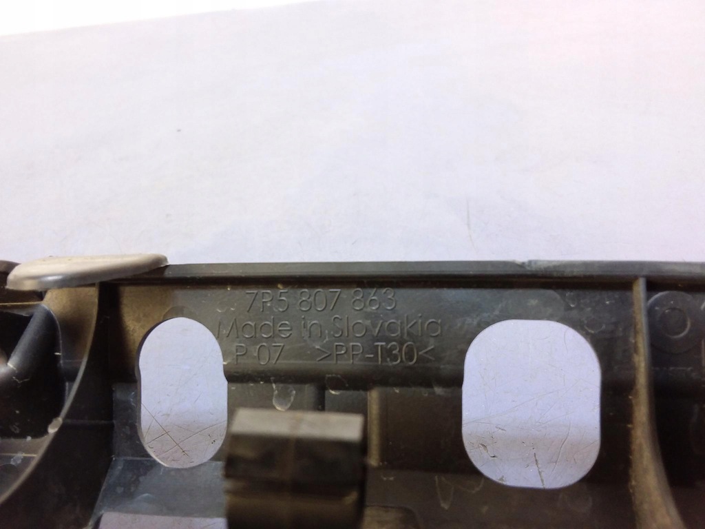 фото №10, Porsche cayenne ii 7p5 направляющие бампера задняя заднего