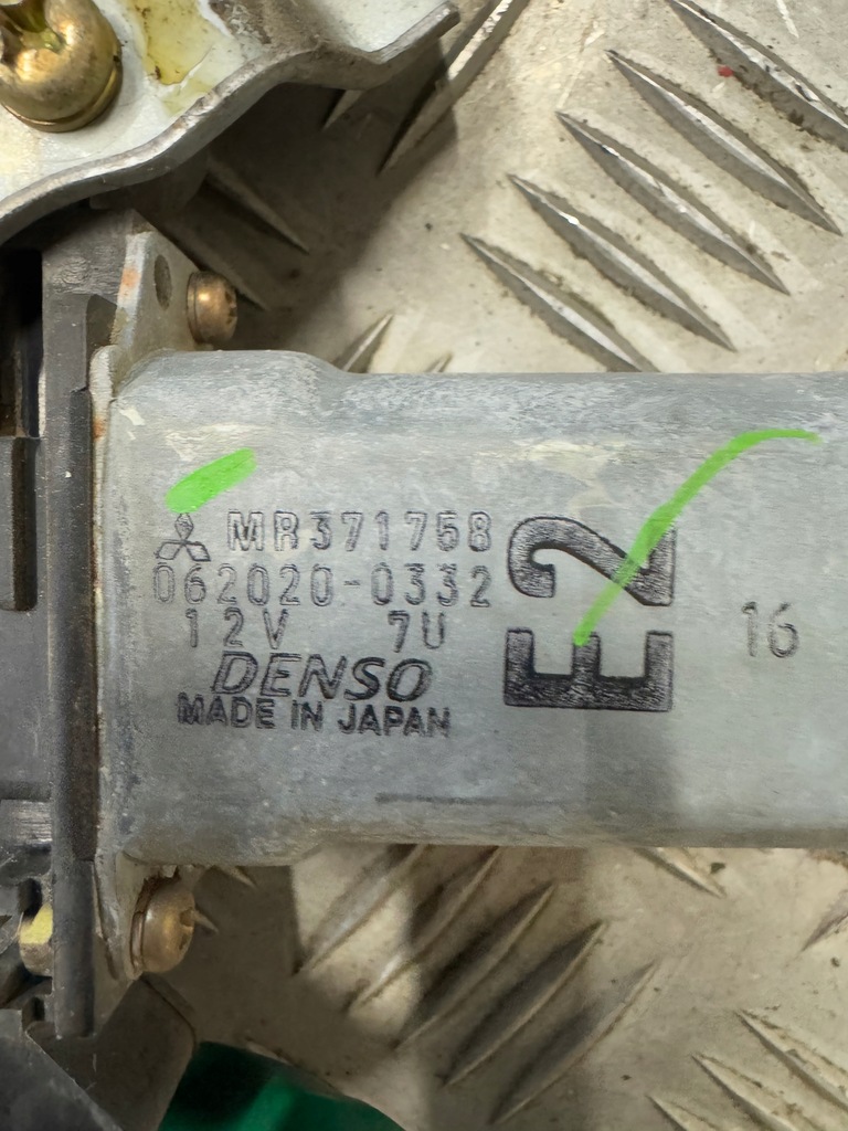 фото №5, Підйомник скло правий перед 3d mitsubishi pajero pinin 99-05 mr371758