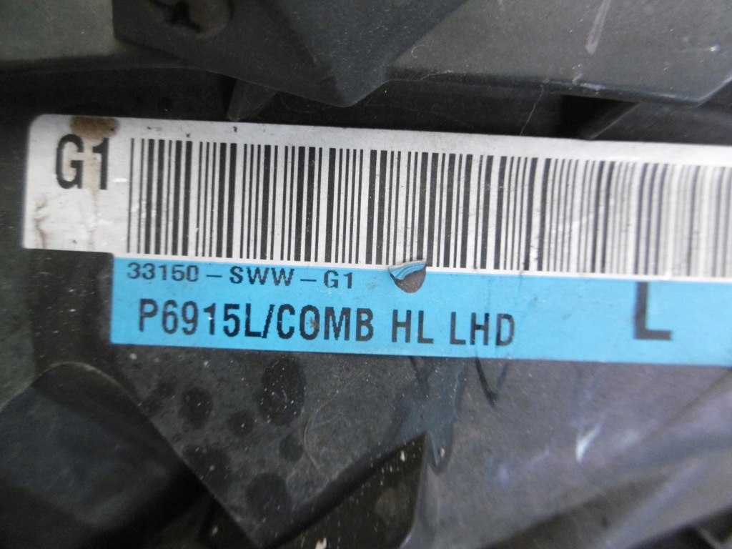 фото №8, Honda cr-v 06/12r - лампа передня ліва ксенон