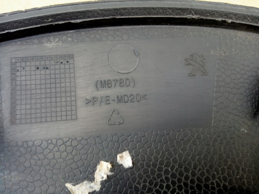 фото №8, Peugeot rifter правая молдинг крыла задняя 2017r