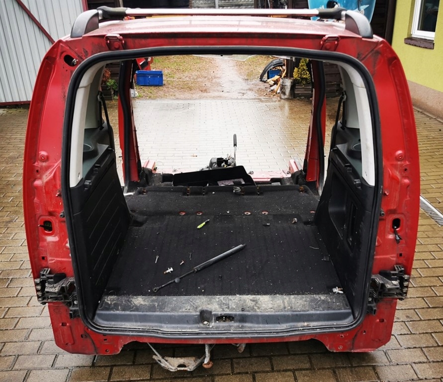 фото №8, Berlingo iii partner iii 08-18 pas задня обрізаний задня кузов з дах пасажирський