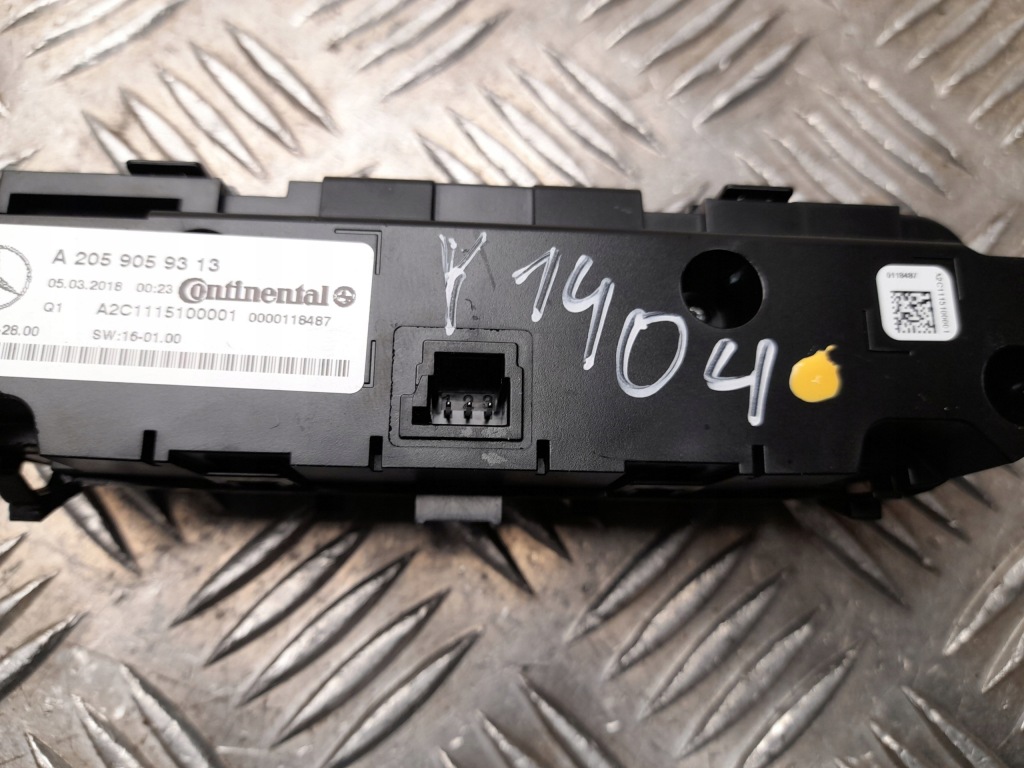 Блок керування автоматичної кондиціонера mercedes-benz v-class, metris, 2018 a2 в Україні