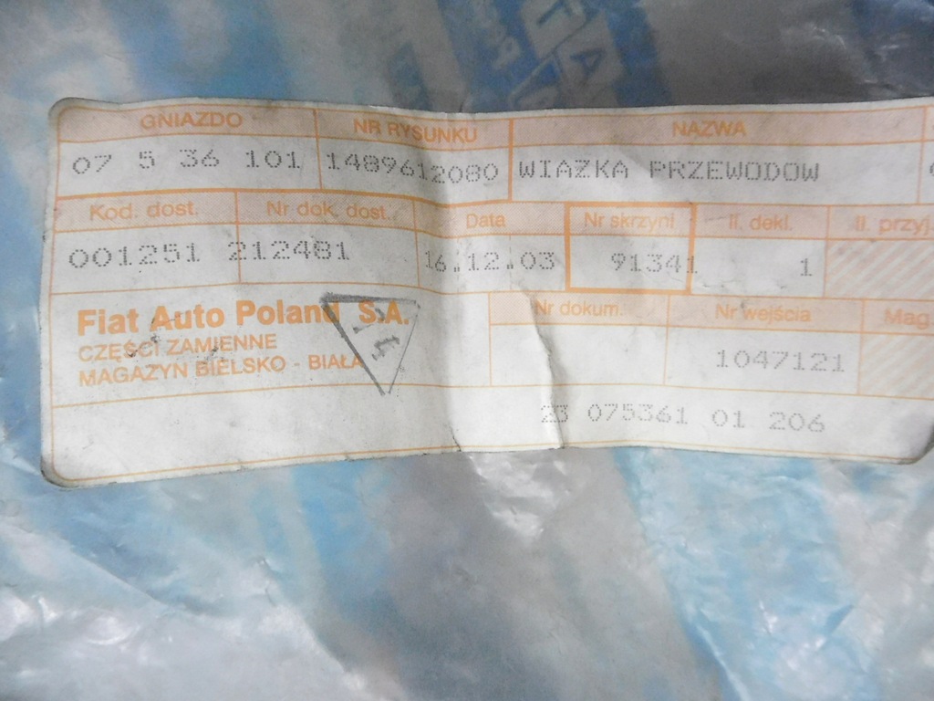 фото №8, Модуль кабелі air bag fiat scudo 95-04 1489612080