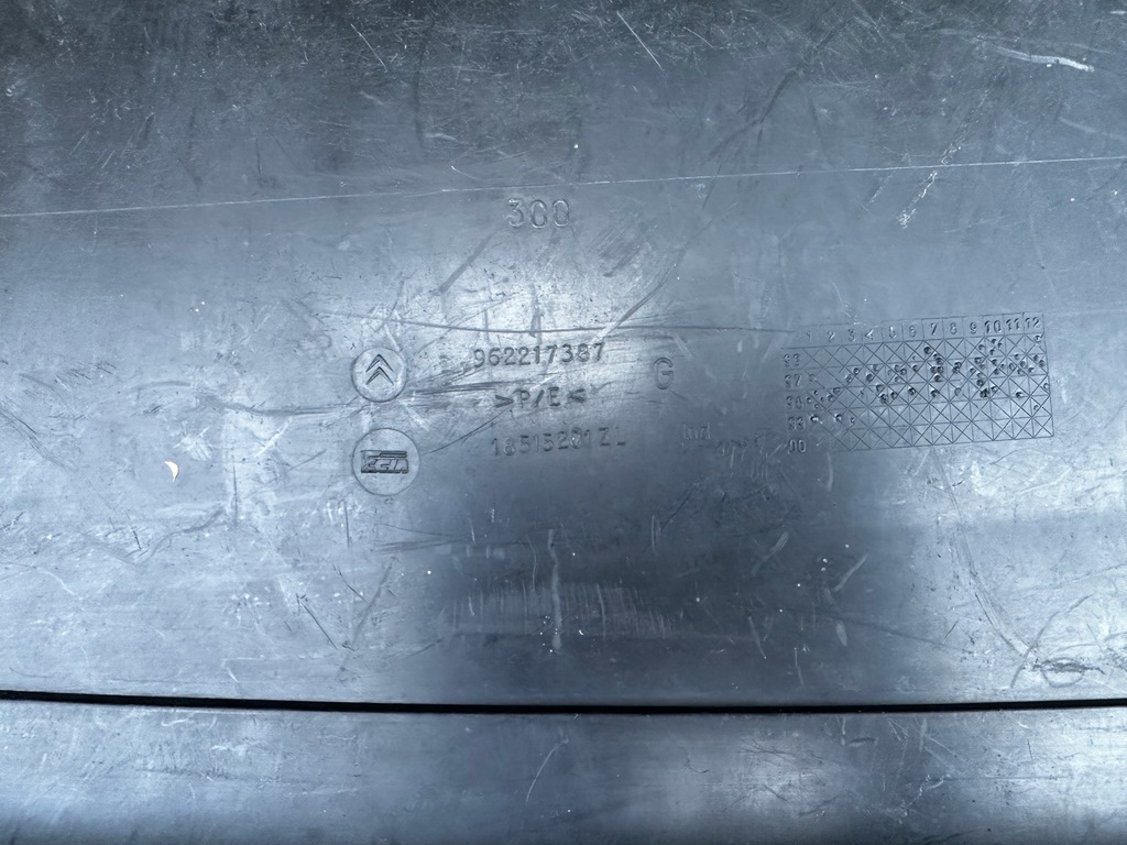 фото №7, Накладка-спойлер накладка бампера перед citroen xsara