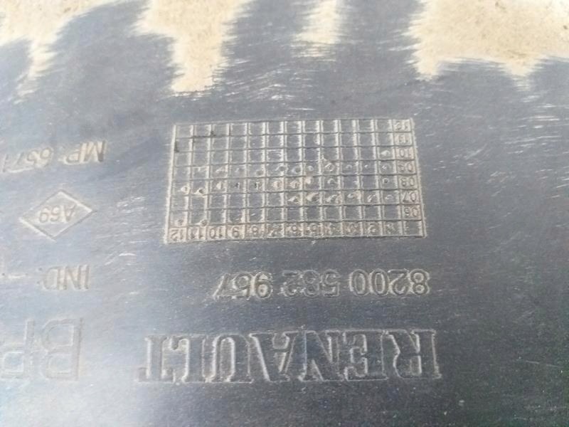 фото №3, Подкрылок правый задняя renault clio iii kombi