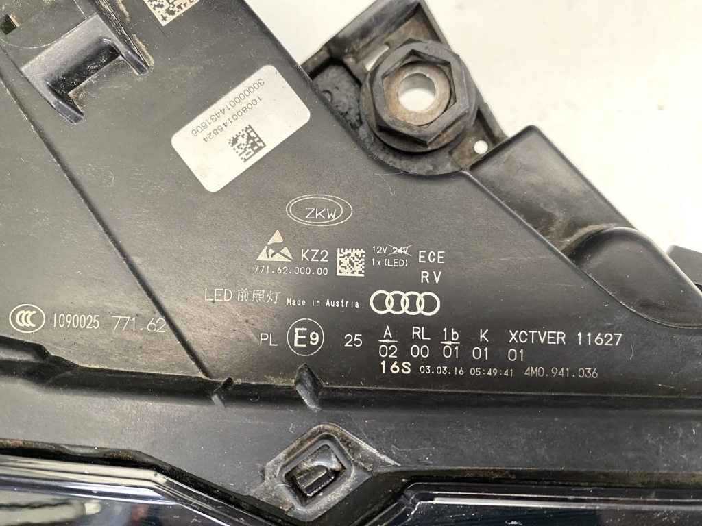 Audi sq7 4m 2017- бампер капот фари matrix крила ly5q 135098 km Ціна