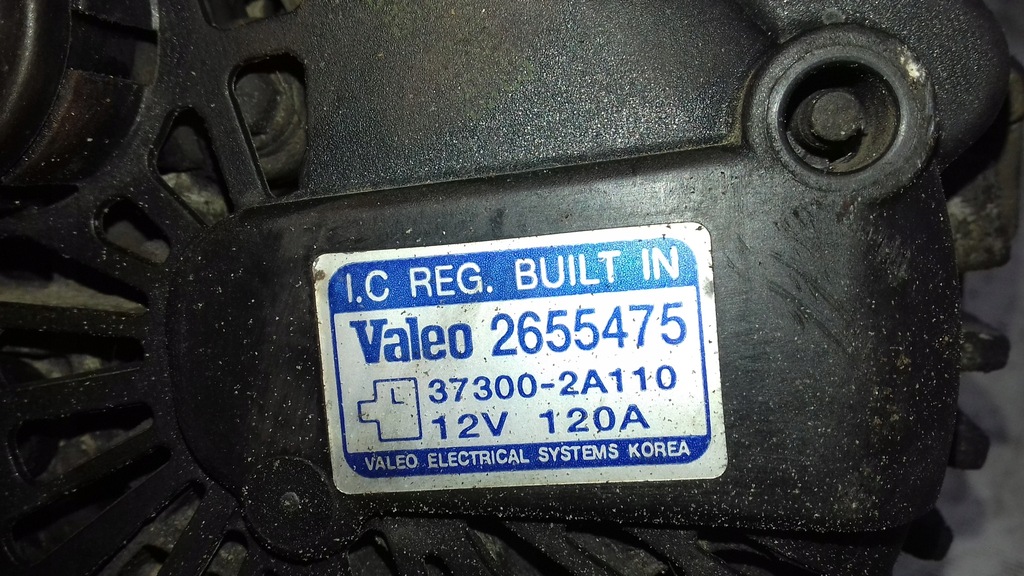 фото №5, Генератор 373002a110 kia cerato i 1.5 crdi 03-08