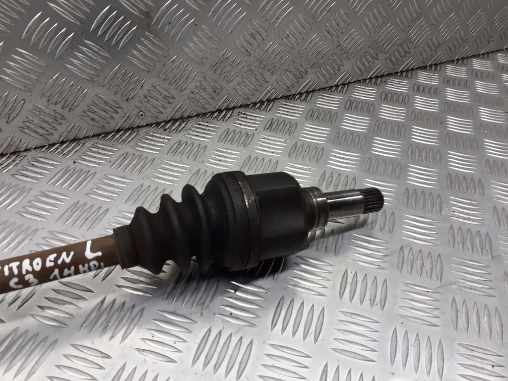 фото №3, Приводной вал левая передняя citroen c3 1.4 hdi