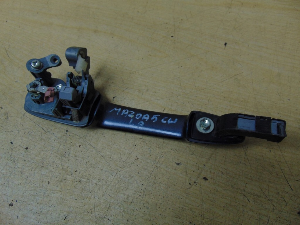 фото №6, Ручка наружная левая перед mazda 5 ii cw 2010- europa