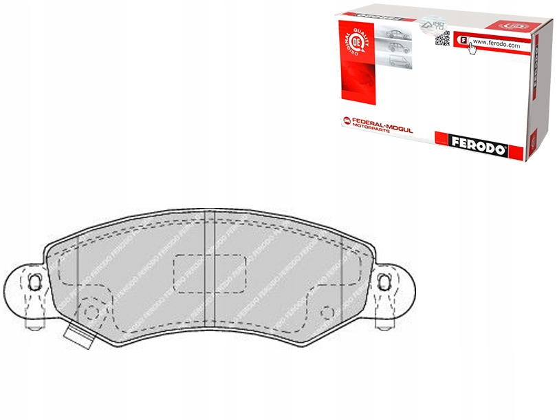 фото №1, Ferodo fdb1423 набор тормозных колодок тормозных, тормоза дисковые