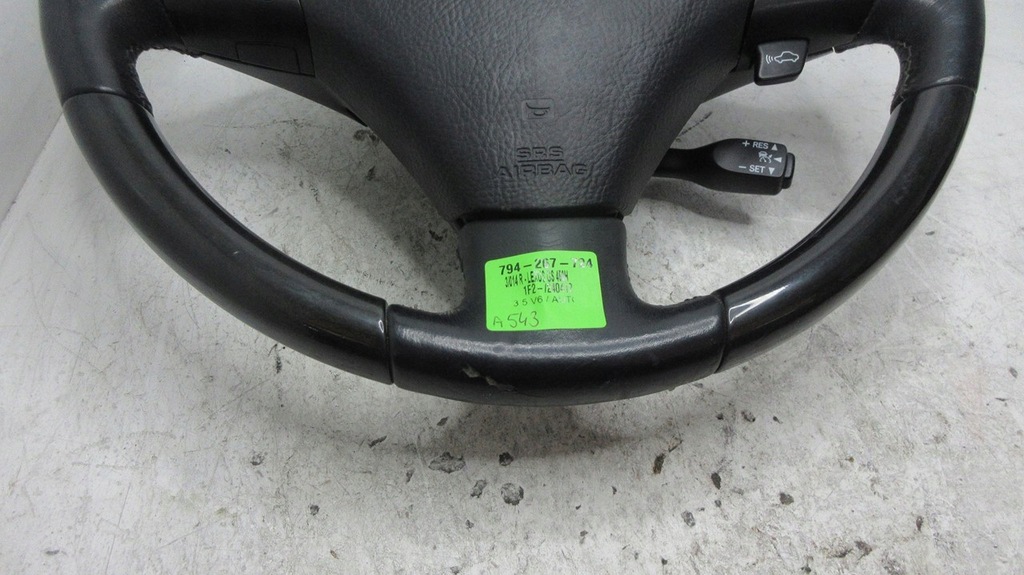 фото №7, Lexus gs450h gs iii 1f2 повітропровід подушка водія drewno шкіра