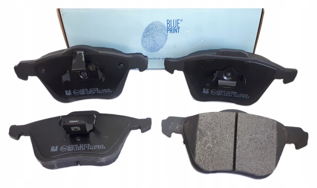 фото №1, Тормозные колодки тормозные osi перед blue print volvo s60 i v70 ii xc70 xc90