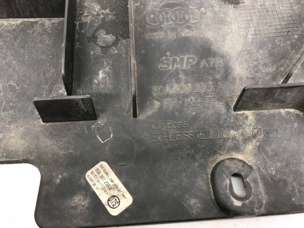 фото №7, Audi q5 sq5 2020 защита pod бампер передний / абсорбер