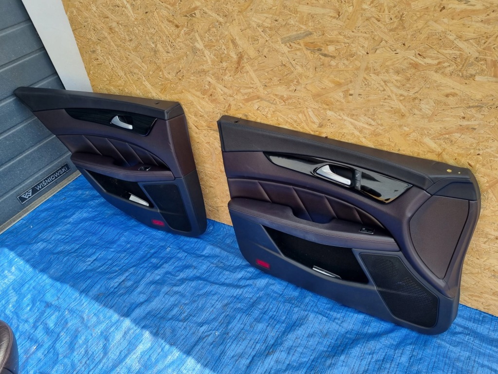 фото №11, Mercedes cls w218 sedan сидіння заднє сидіння fiolet kpl