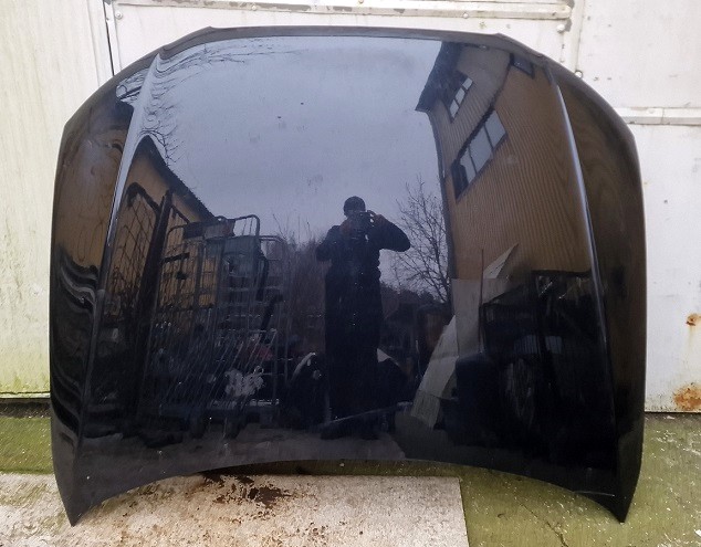 фото №10, Audi a4 b8 07-11 капот крышка двигателя