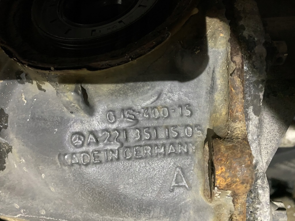 фото №7, Mercedes s w222 3.0 v6 диференціал міст задня a2213511505