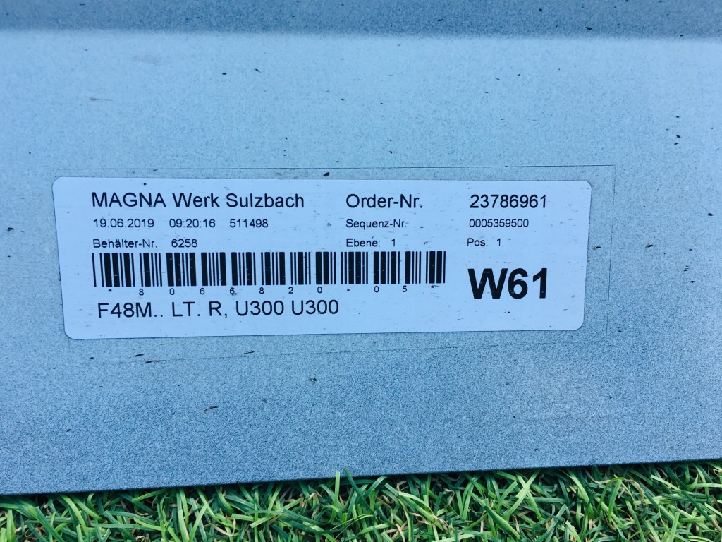 фото №9, Bmw x1 f48 m-pakiet молдинг порог правая