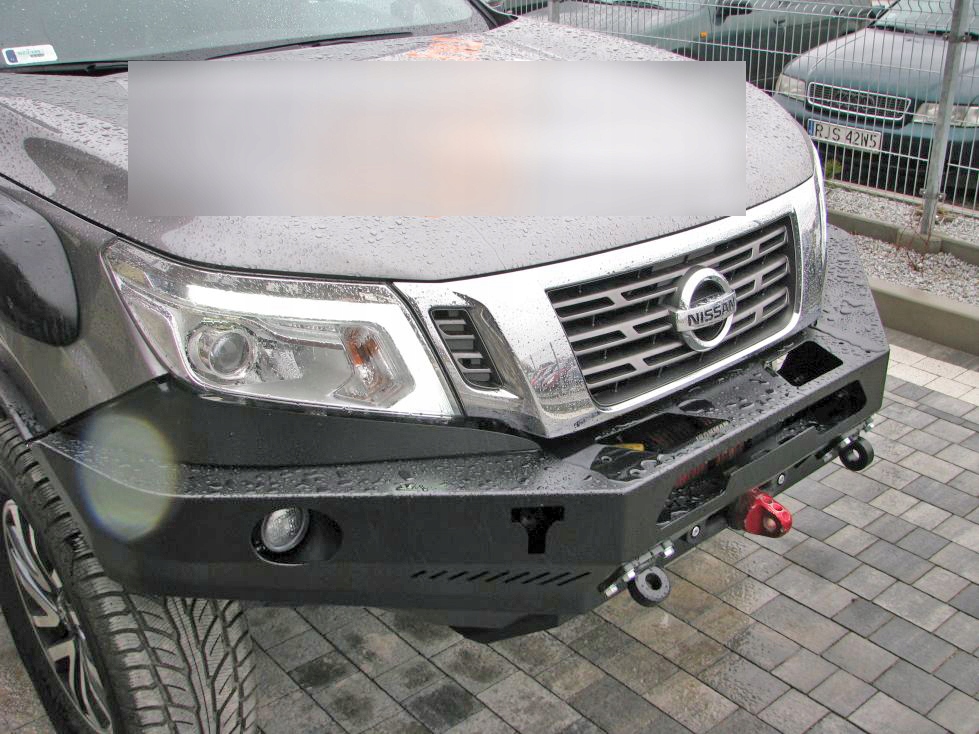 фото №8, Бампер стальной передний перед nissan navara d23