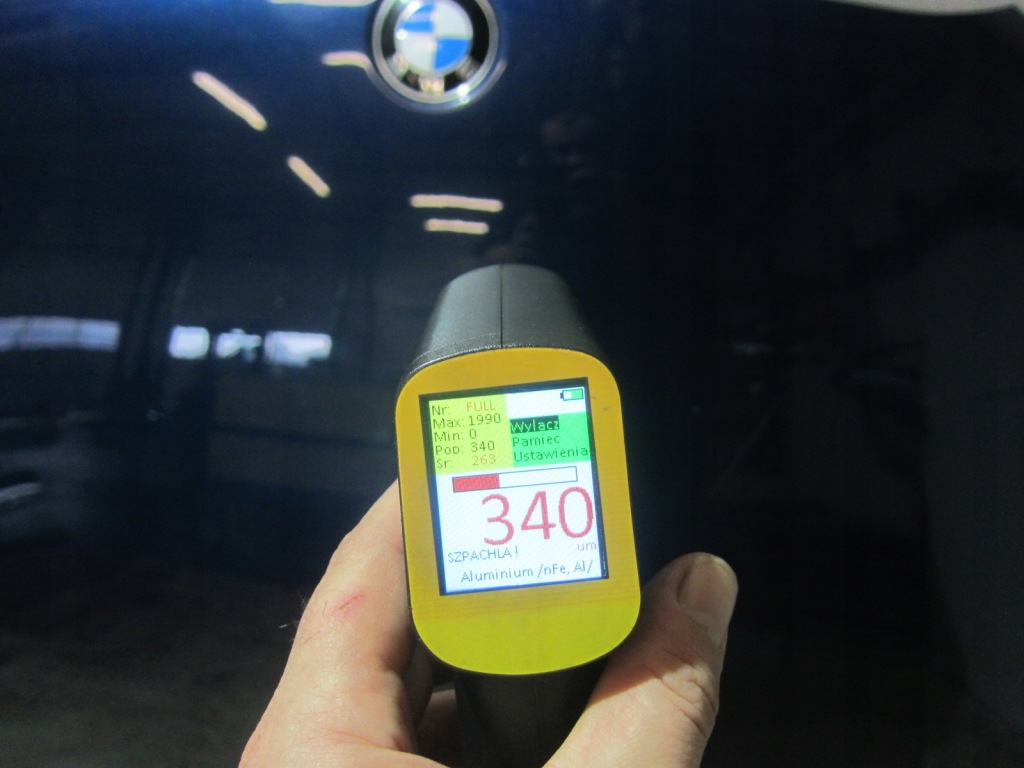 Bmw x1 f48 капот кришка двигуна передня c10 mediterran blau niebieska Оригінал