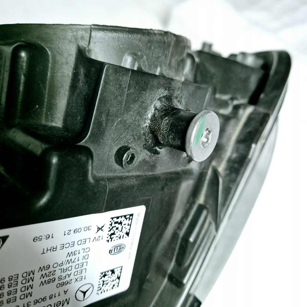 Mercedes cla w118 multibeam фара ліва full led європа Недорого