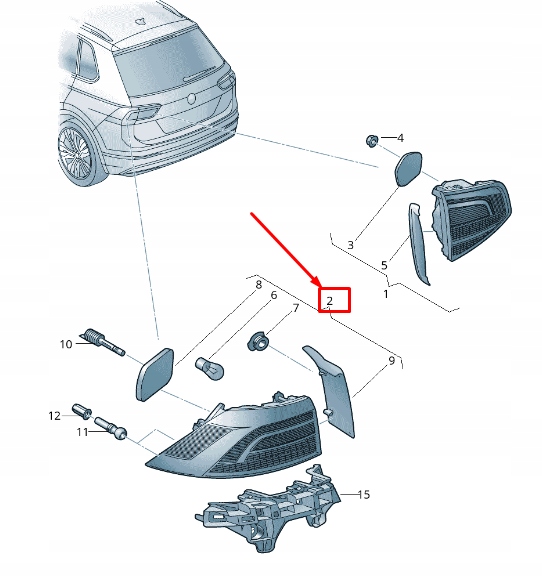 фото №5, Skoda kodiaq ns rear left задний фонарь 565945207