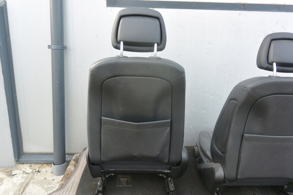 фото №6, Mercedes w204 sedan сиденья заднее сиденье kpl полукожа