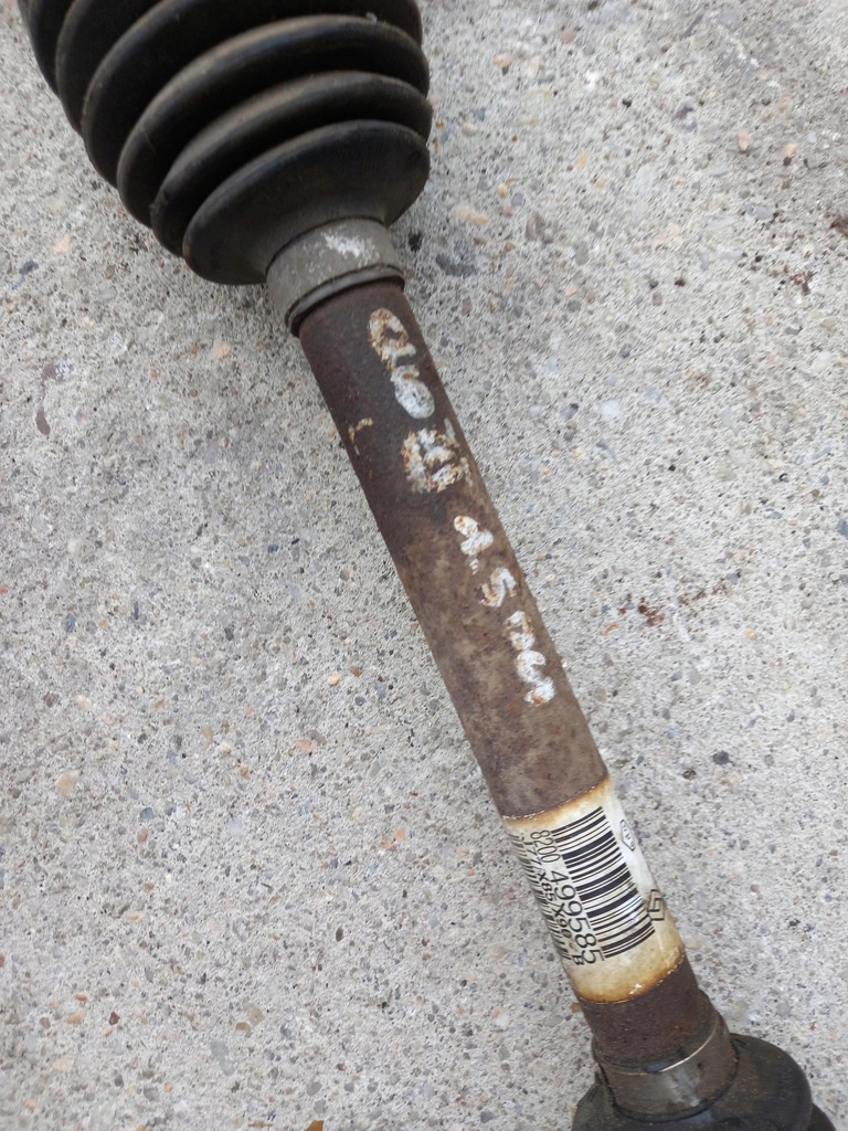 фото №4, Привідний вал короткий ліва renault clio iii 1.5 dci 05-12