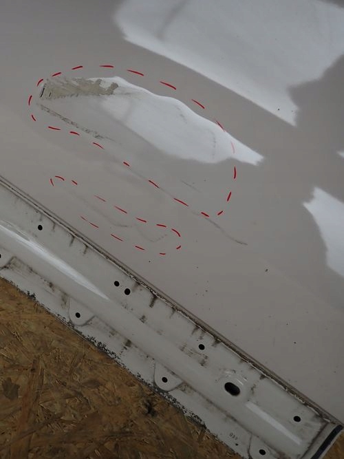 фото №6, Fiat 500x 14- дверь правое задние задняя