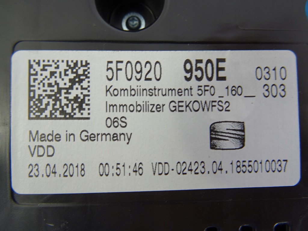 фото №8, Seat ateca лічильник приладова панель 5f0920950e uk