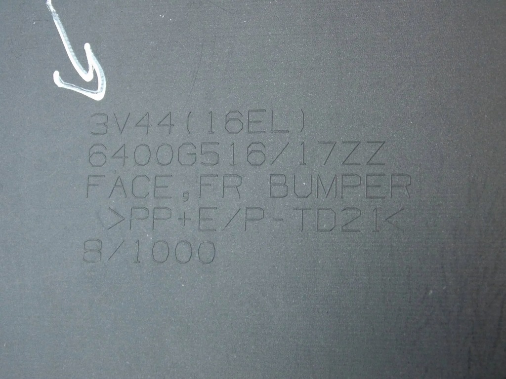 фото №13, Mitsubishi space star 2016+ lift бампер перед передний 6400g517 6400g516