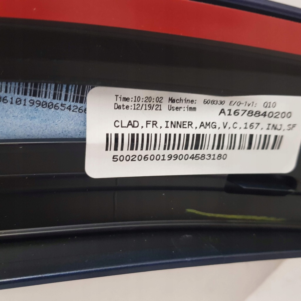 фото №5, Gle 167 amg молдинг край крила nowa перед oryg