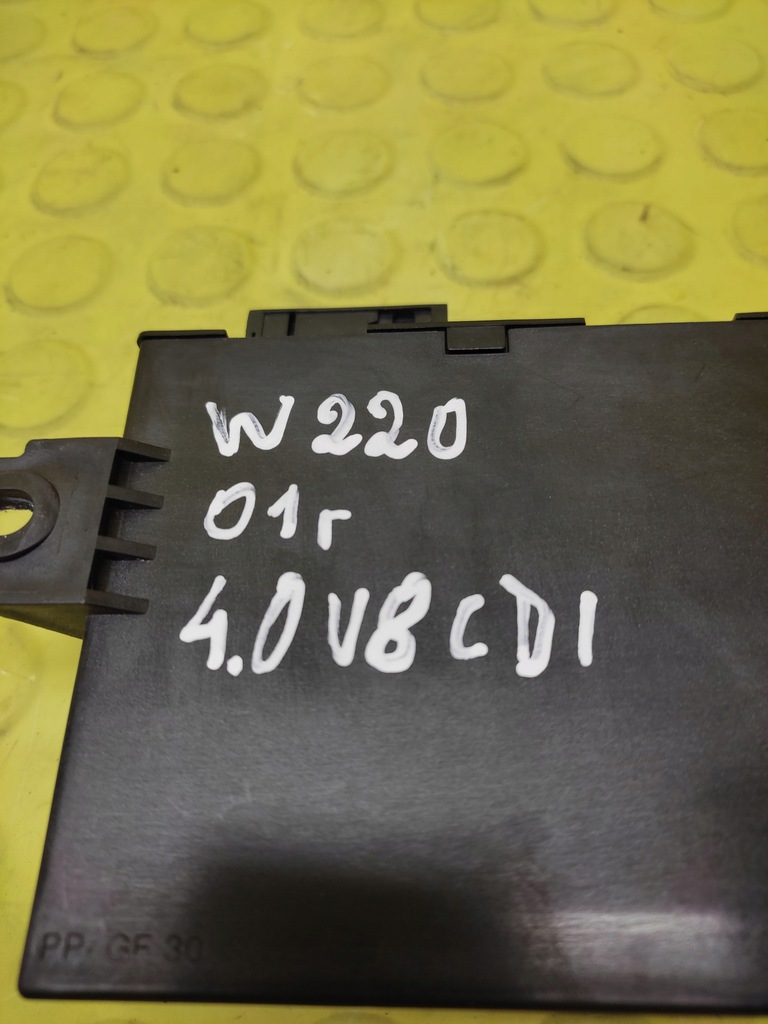 фото №4, Mercedes w220 блок керування модуль світла 0307870002