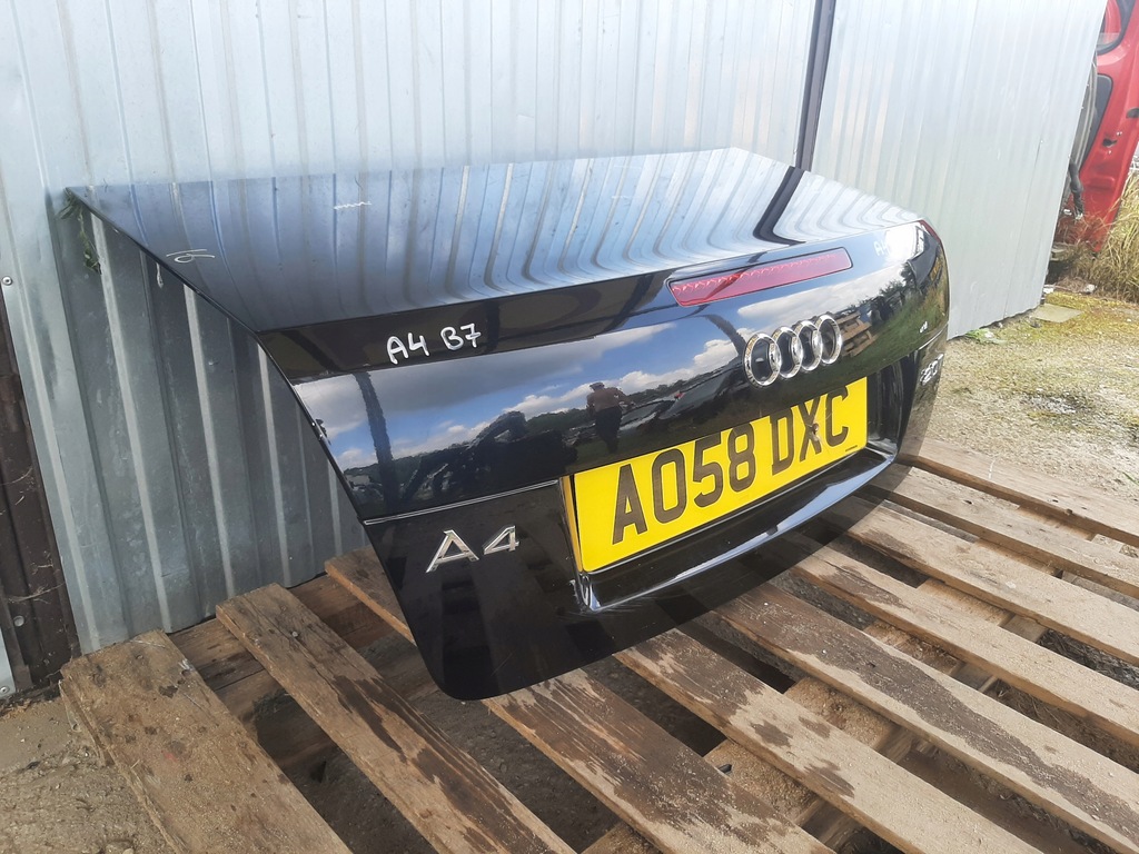 фото №6, Крышка багажника багажника задняя audi a4 b7 cabrio без оснащения