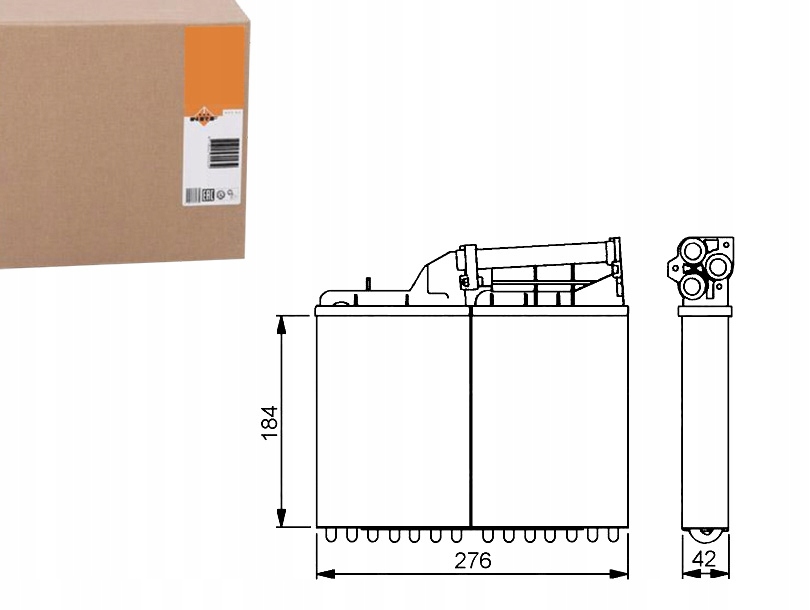 фото №1, Отопитель bmw e34 88-