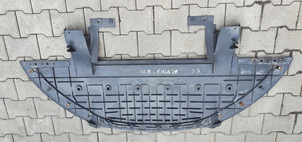 фото №1, Renault alpine плита защита pod бампер перед