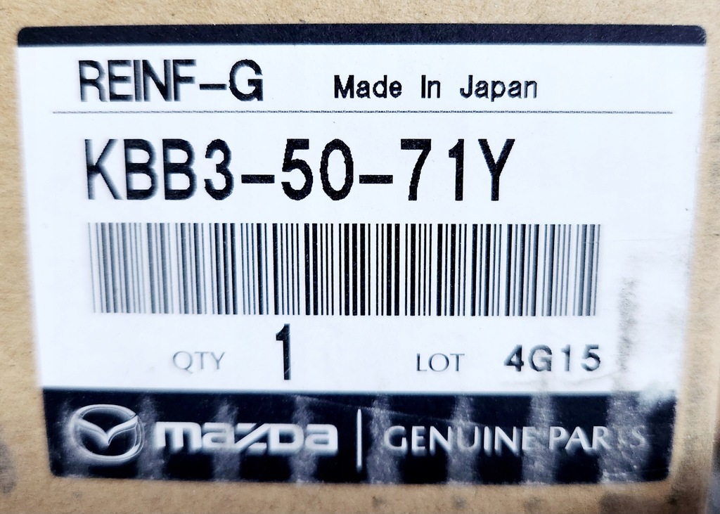 фото №10, Решітка радіатора решітка радіатора решітка радіатора підсилювач кронштейн бампер передній mazda cx-90 новий оригінальний номер