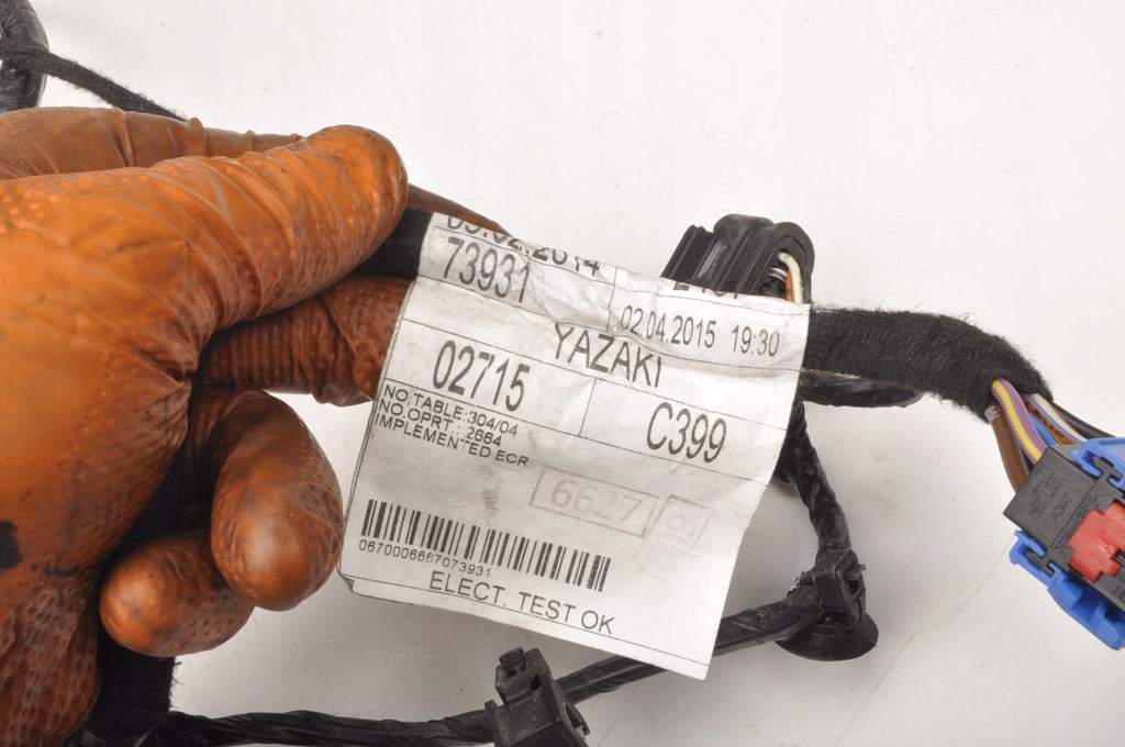 фото №9, Maserati ghibli iii жгут дверь правый перед