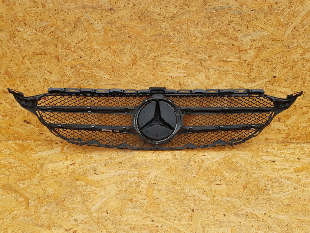 фото №10, Mercedes c klasa w205 14- решётка решётка радиатора решётка радиатора бампера перед a2058800783