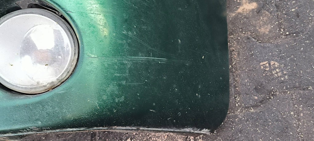 Бампер перед nv926 renault megane scenic 1 рестайлинг Оригинал