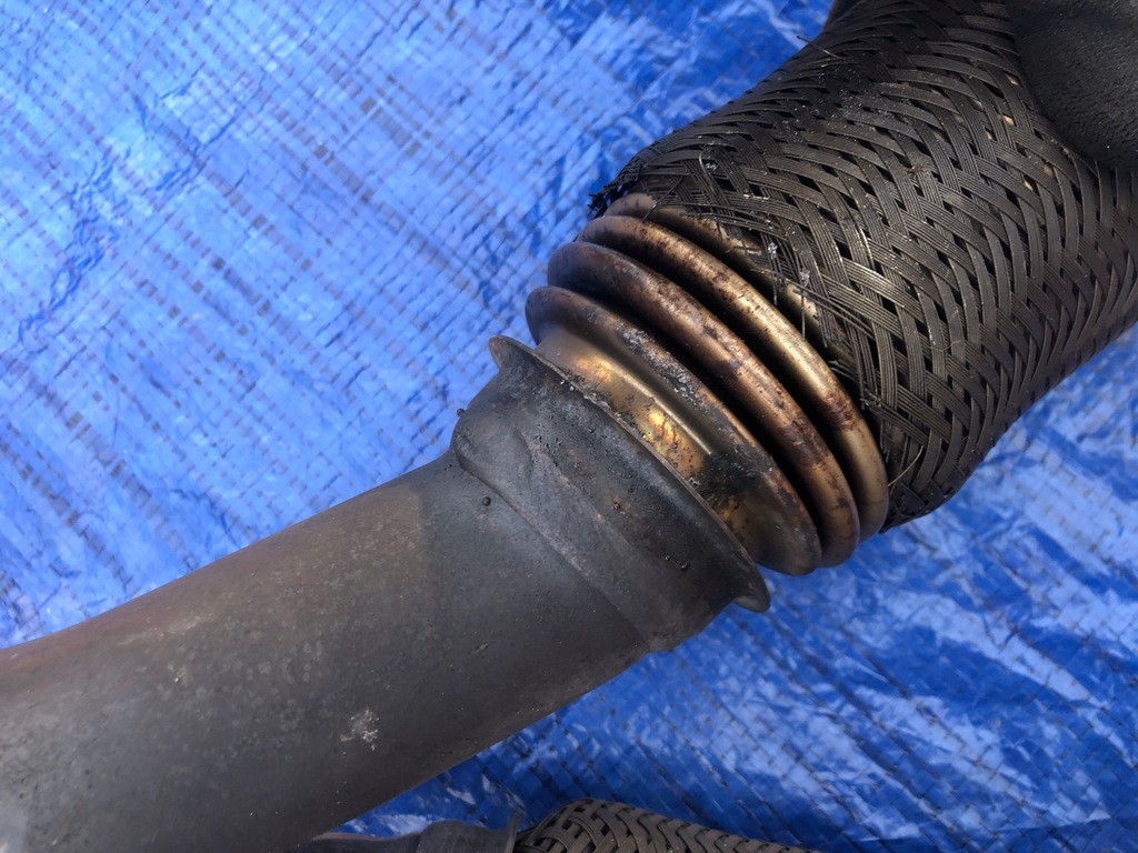 фото №6, Alfa romeo 159 3.2 jts труба глушителя выхлоп соединитель