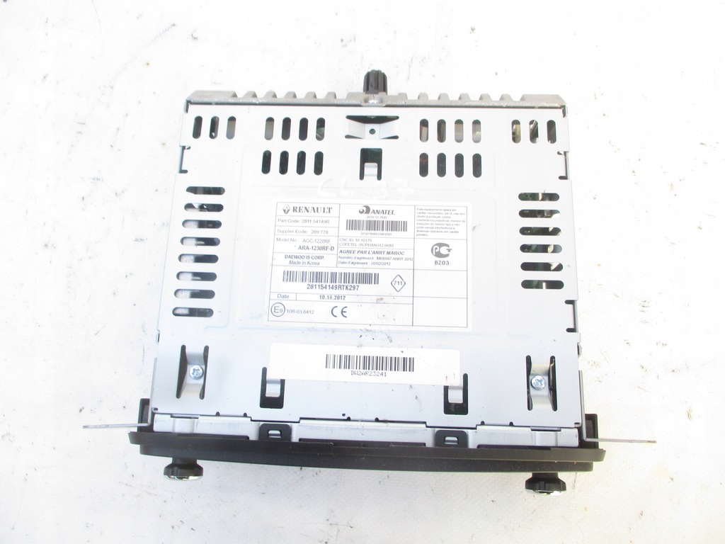 фото №2, Renault clio iv радіо mp3 usb bluetooth 12-19 rok