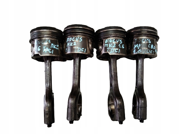 фото №1, Ford focus mk2 1.6 tdci gbda поршень поршні шатун