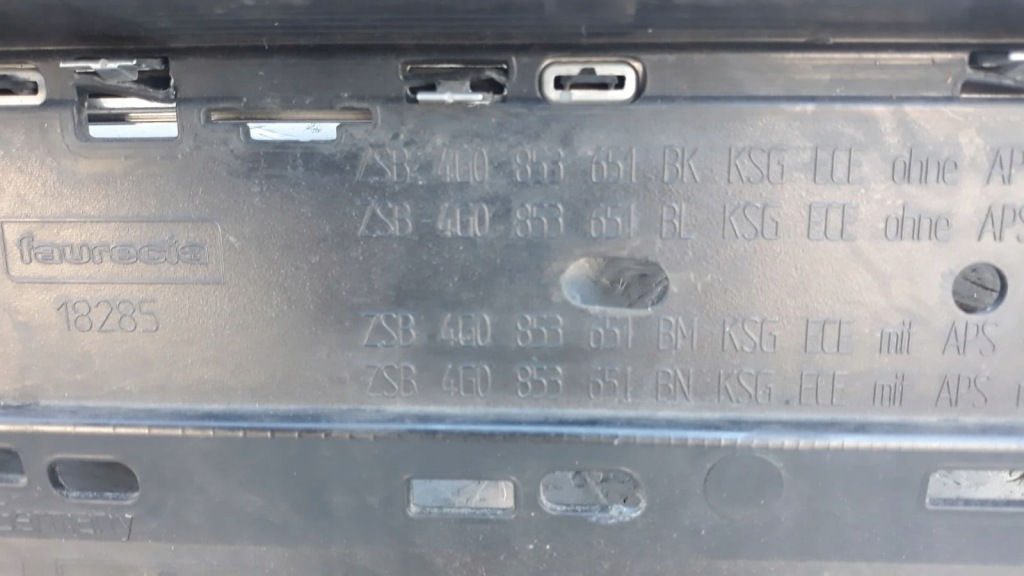 фото №3, Audi s6 lift 4g0853651 решётка радиатора решётка радиатора