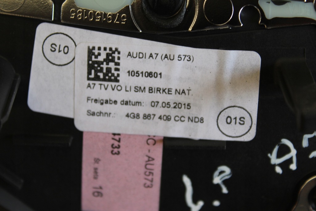 фото №9, Dekor накладки декоративні drewno nd8 audi a7 4g lift